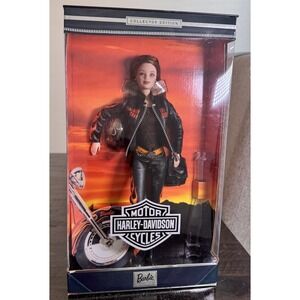 Harley Davidson‎ Barbie Collector Edition Mattel NRFB Flame Jacket Outfit